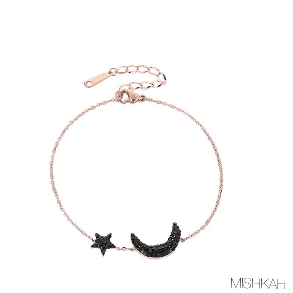 Just In🌙⭐️ Star Moon Titanium Steel Bracelet